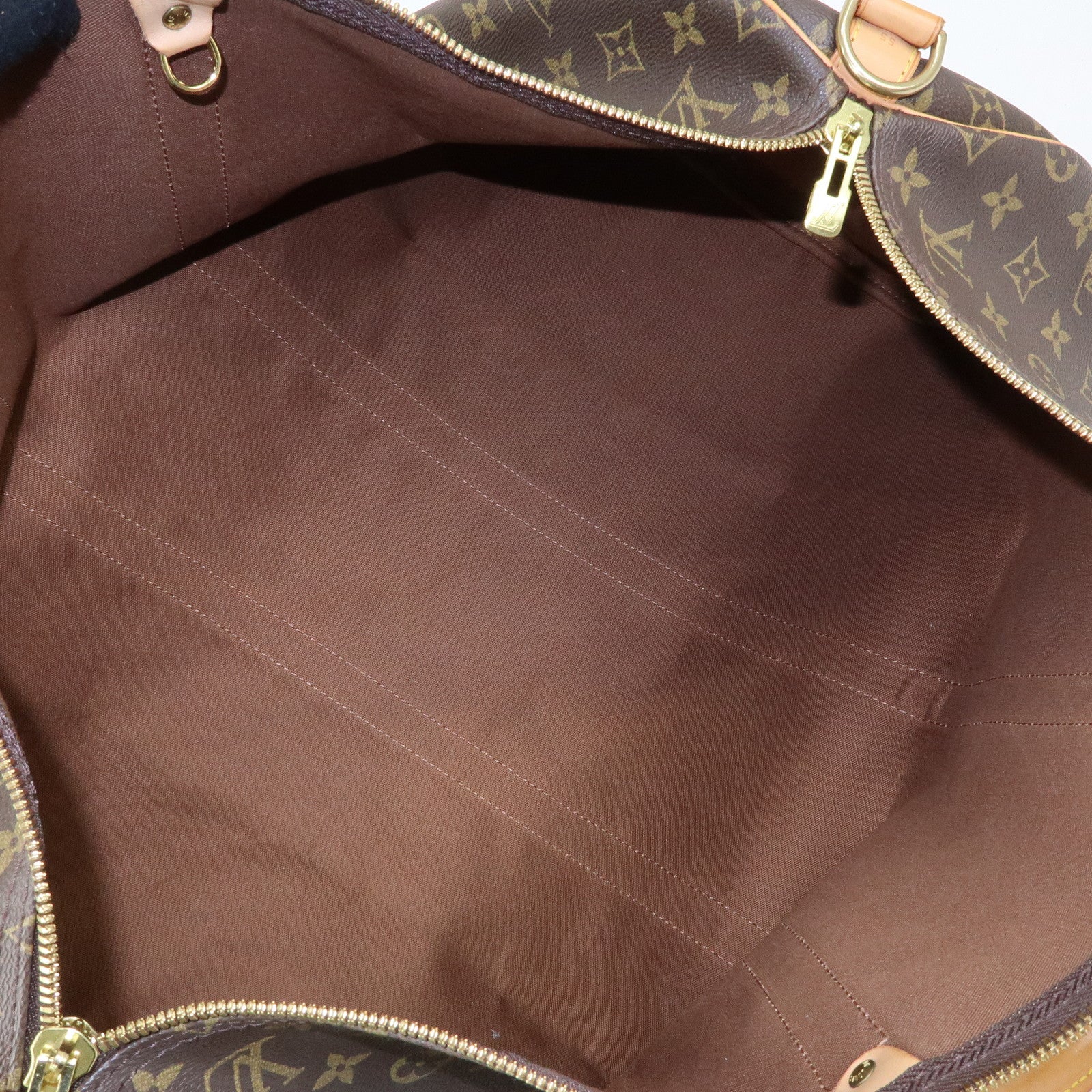 Louis Vuitton Monogram Keep All Bandouliere 55 Boston Bag M41414