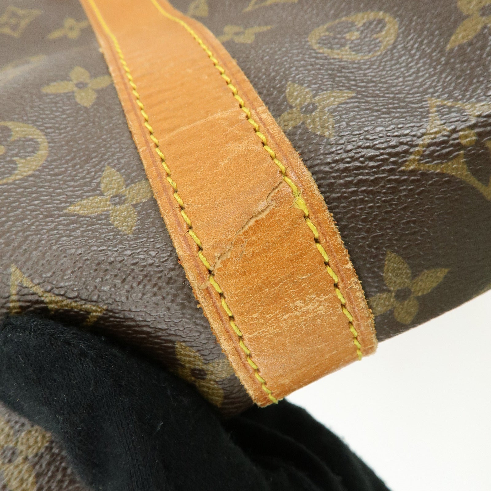 Louis Vuitton Monogram Keep All 55 Bandouliere Boston Bag Brown M56714