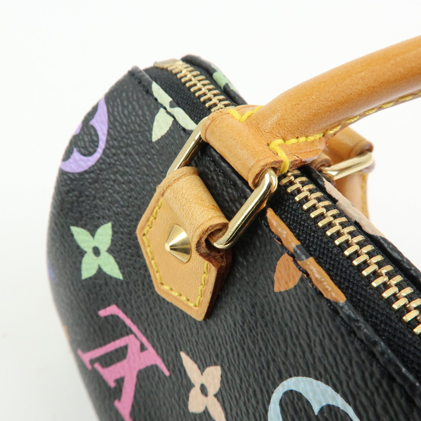 Louis Vuitton Monogram Multicolor Mini Speedy Mini Bag Noir M92644