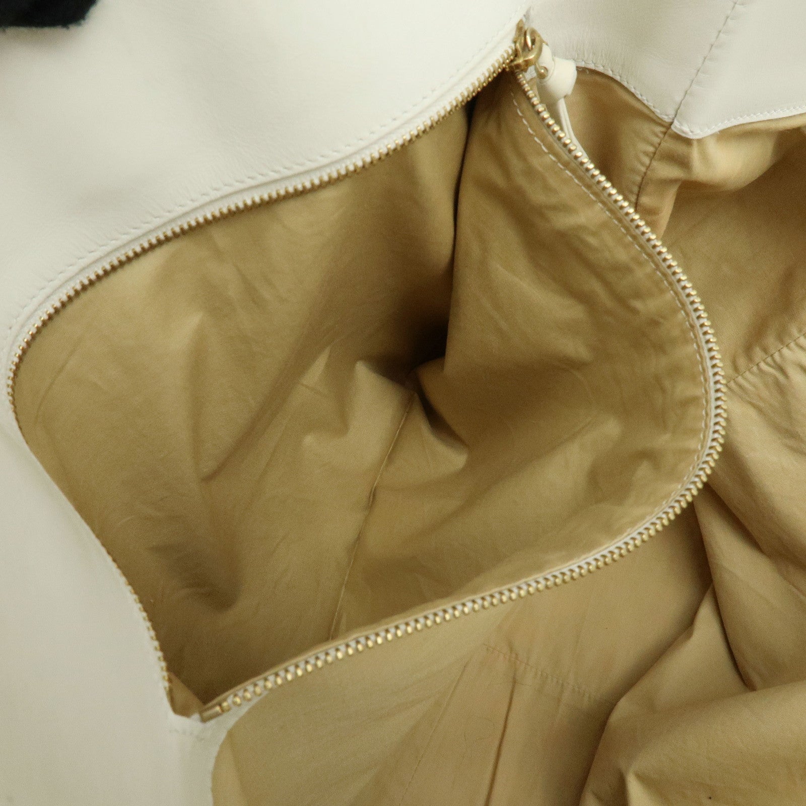 BOTTEGA VENETA Canvas Leather Shoulder Bag Tote Bag Light Pink