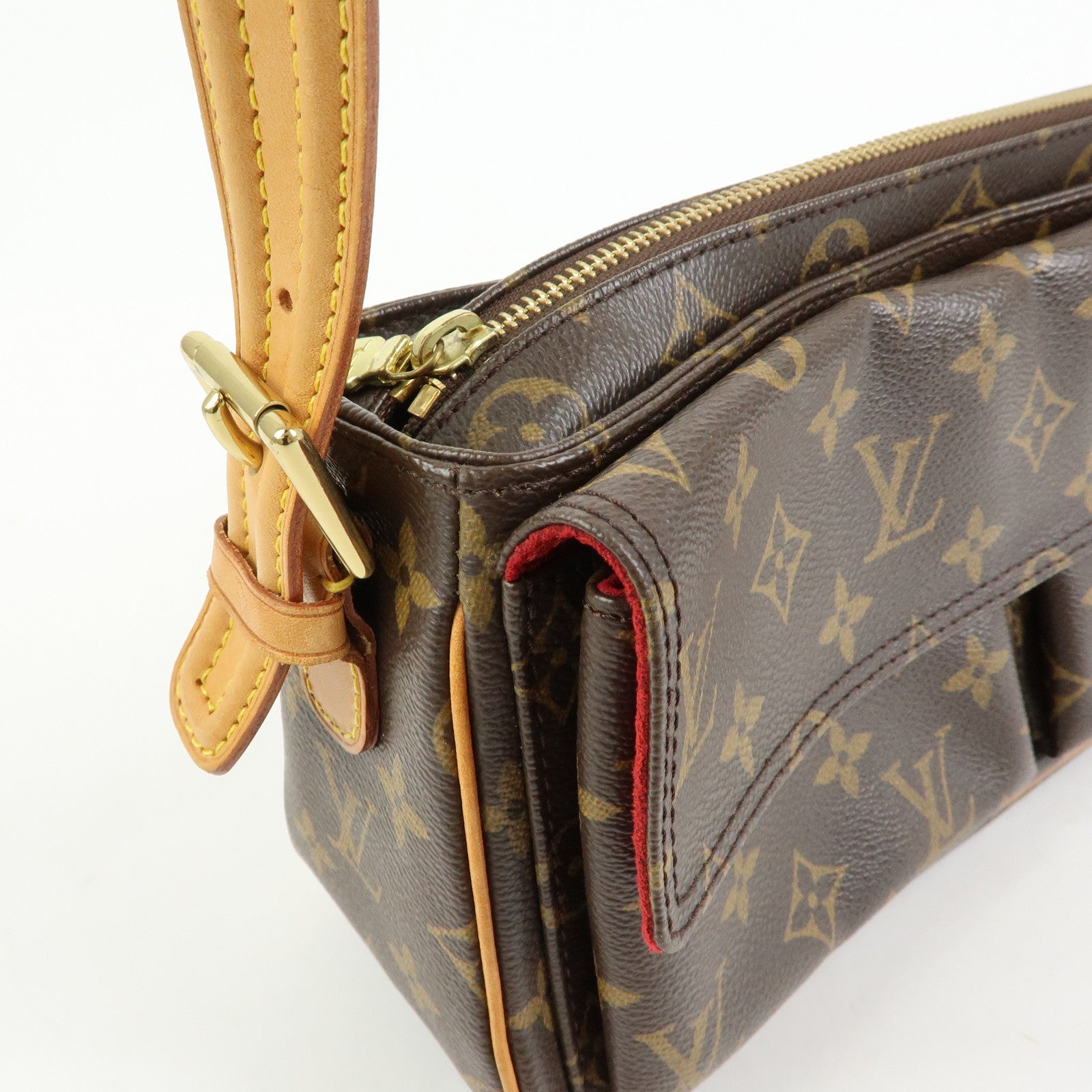 Louis Vuitton Monogram Viva Cite Shoulder Bag Hand Bag Brown M51164