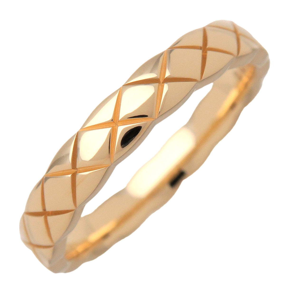 CHANEL COCO Crush Mini Ring K18 750YG Yellow Gold #50 US5.25 J11794