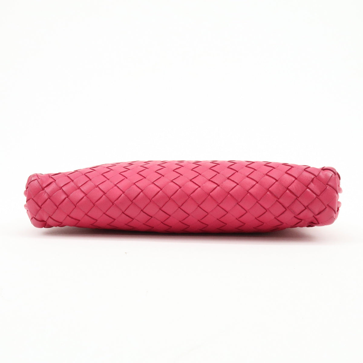 BOTTEGA VENETA Inttrecciato Nodini Leather Shoulder Bag Pink