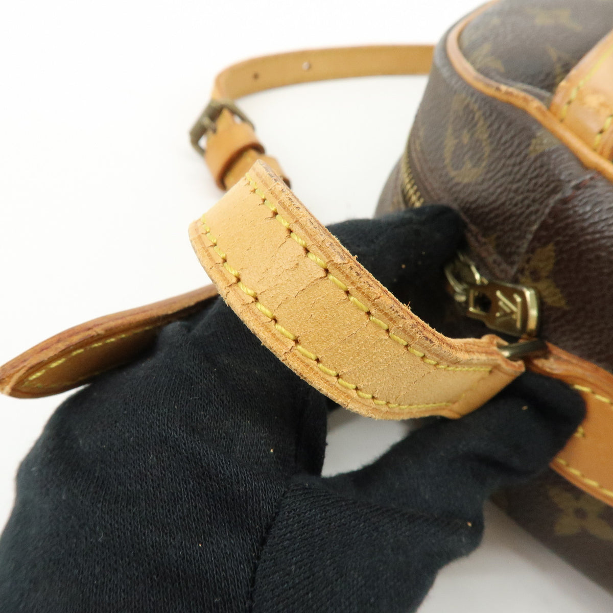 Louis Vuitton Monogram Blois Crossbody Shoulder Bag Brown M51221