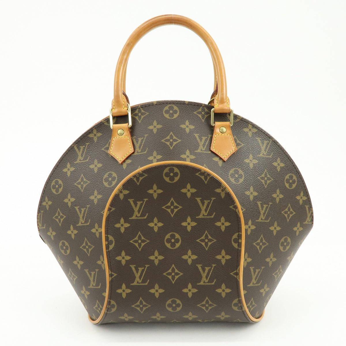 Louis Vuitton Monogram Ellipse MM Hand Bag Brown M51126