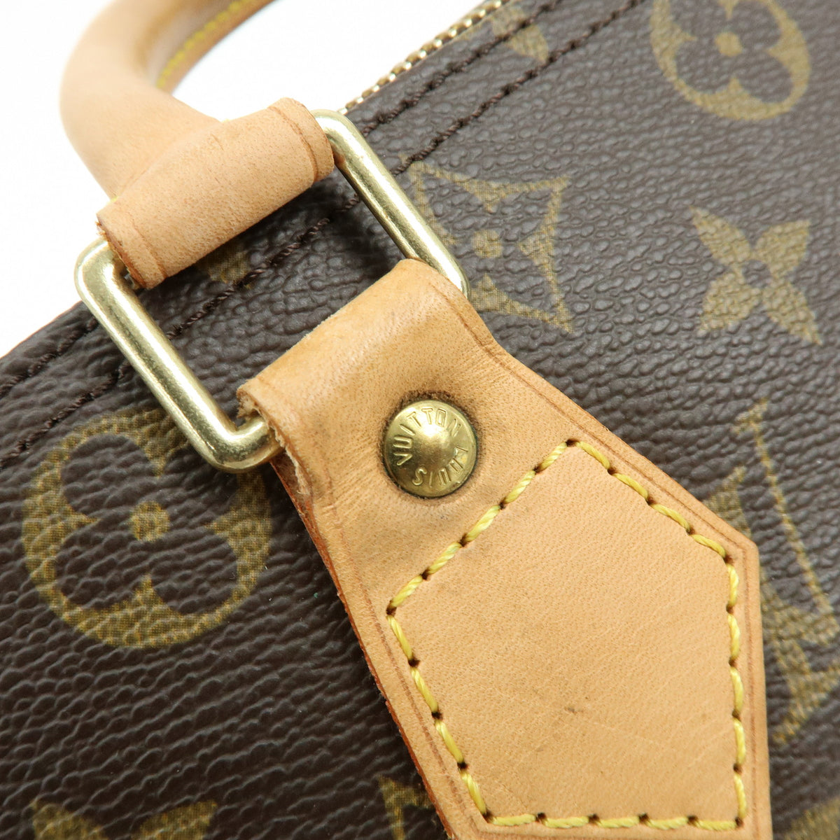 Louis Vuitton Monogram Speedy 30 Boston Bag Hand Bag Brown M41526