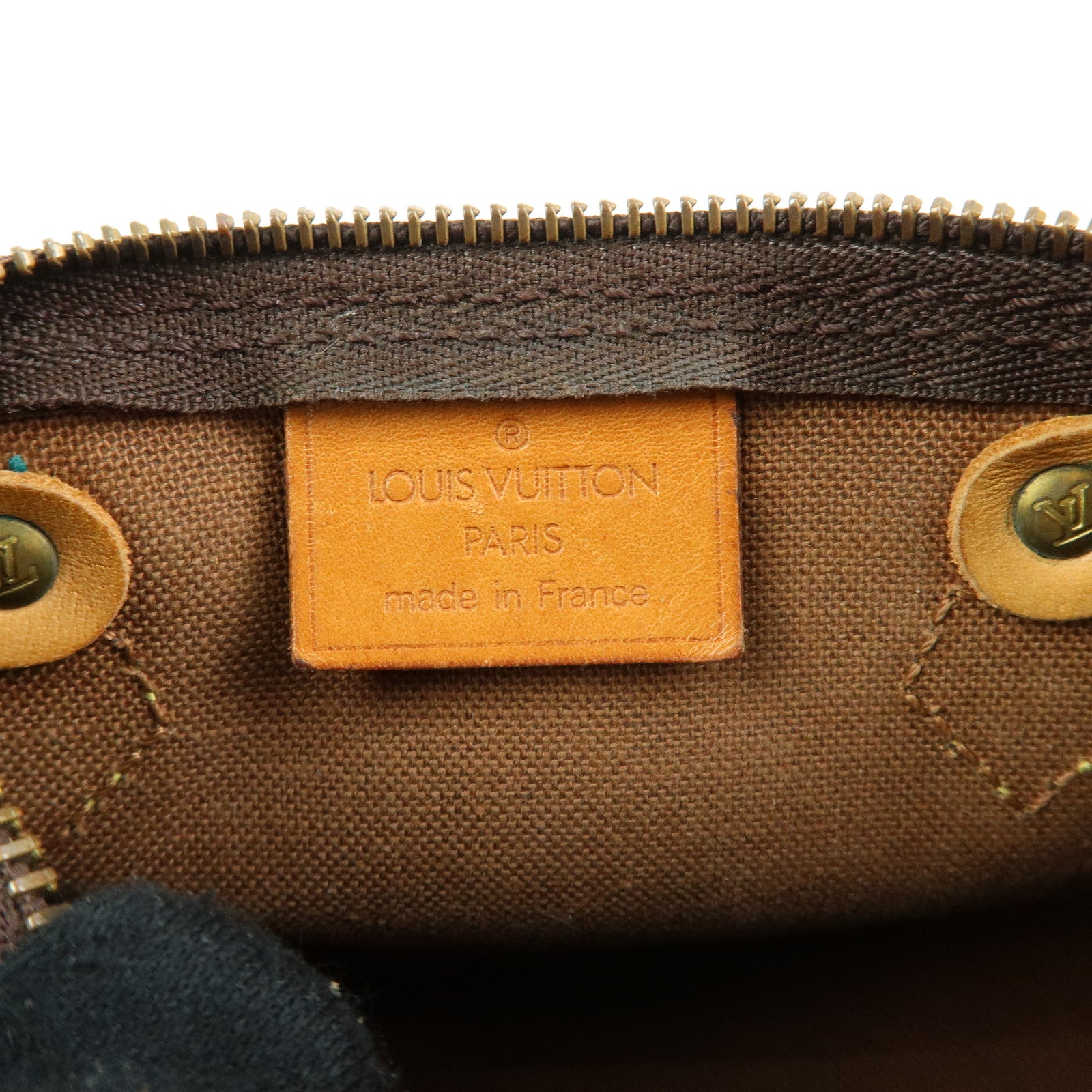Louis Vuitton Monogram Mini Speedy & Strap 2Way Hand Bag Brown M41534