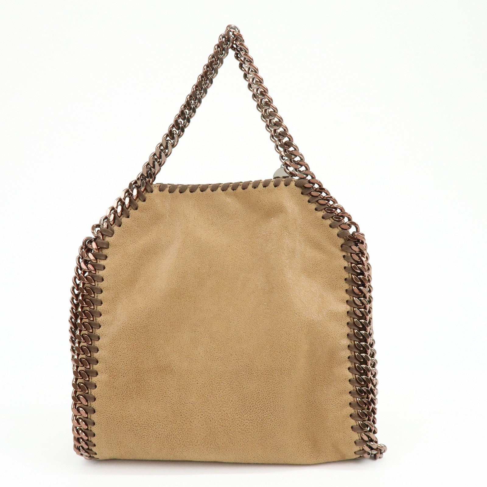 STELLA MCCARTNEY Falabella Faux Leather 2Way Bag Brown 371223