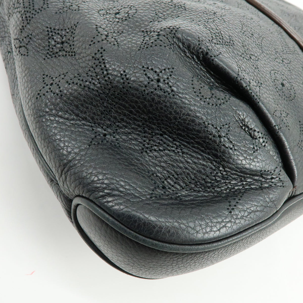 Louis Vuitton Monogram Mahina Selene MM 2Way Hand Bag Noir M93987
