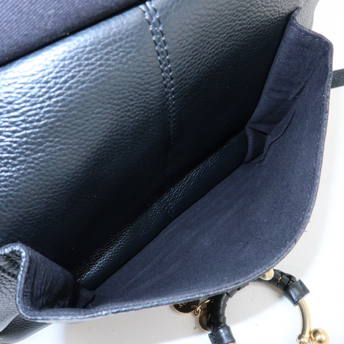 Chloe See By Chloe Joan Suede Leather 2Way Bag Shoulder Bag Black