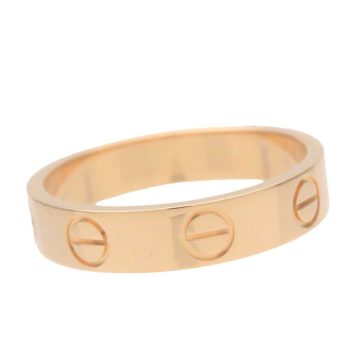 Cartier Mini Love Ring K18 750YG Yellow Gold #48 US4.5 EU48 HK9.5