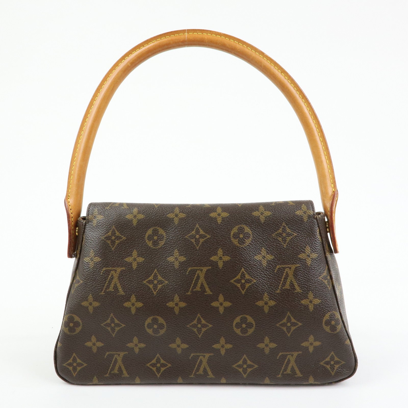 Louis Vuitton Monogram Mini Looping Shoulder Bag Brown M51147