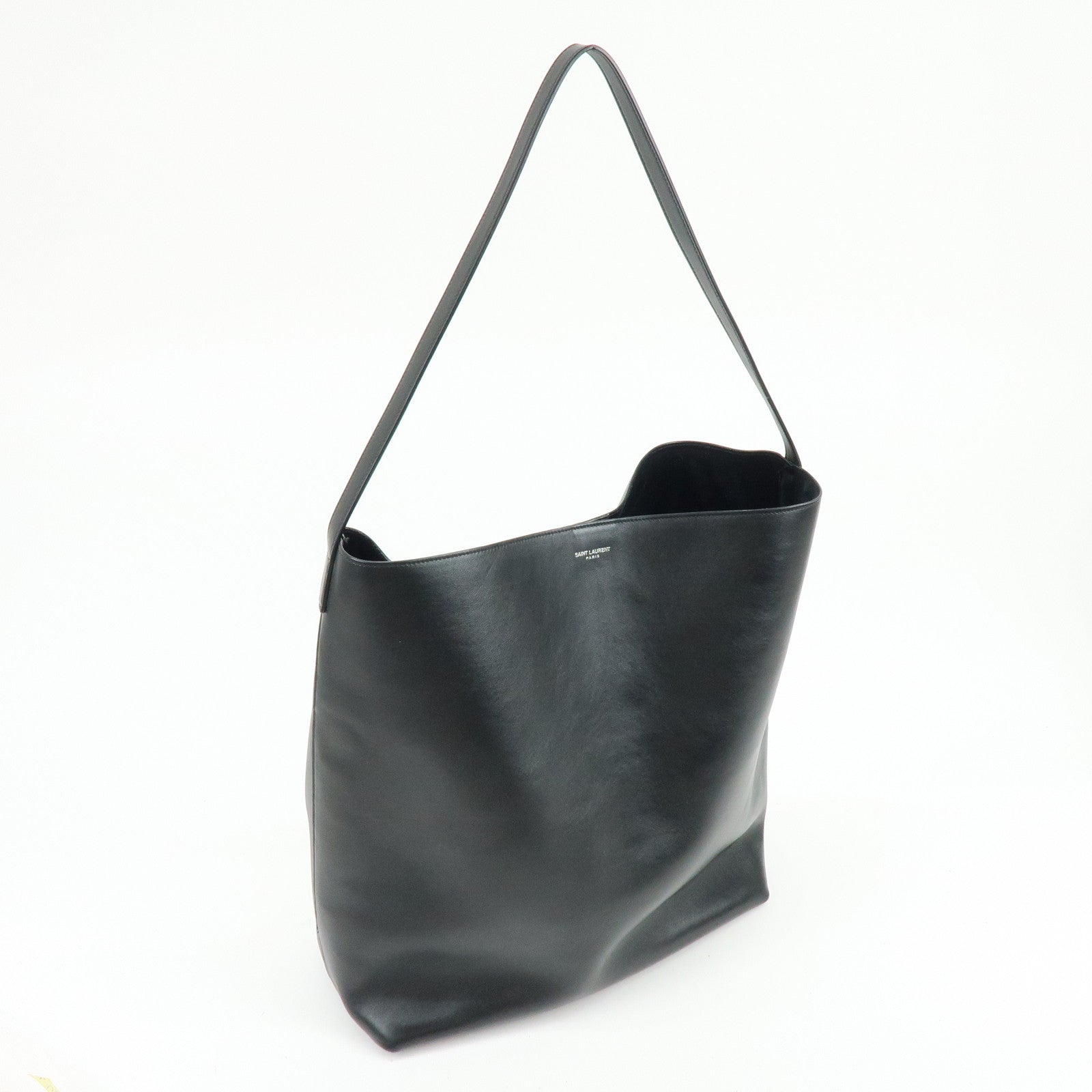 SAINT LAURENT PARIS Sac Bold Hobo Calf Leather Shoulder Bag 819623