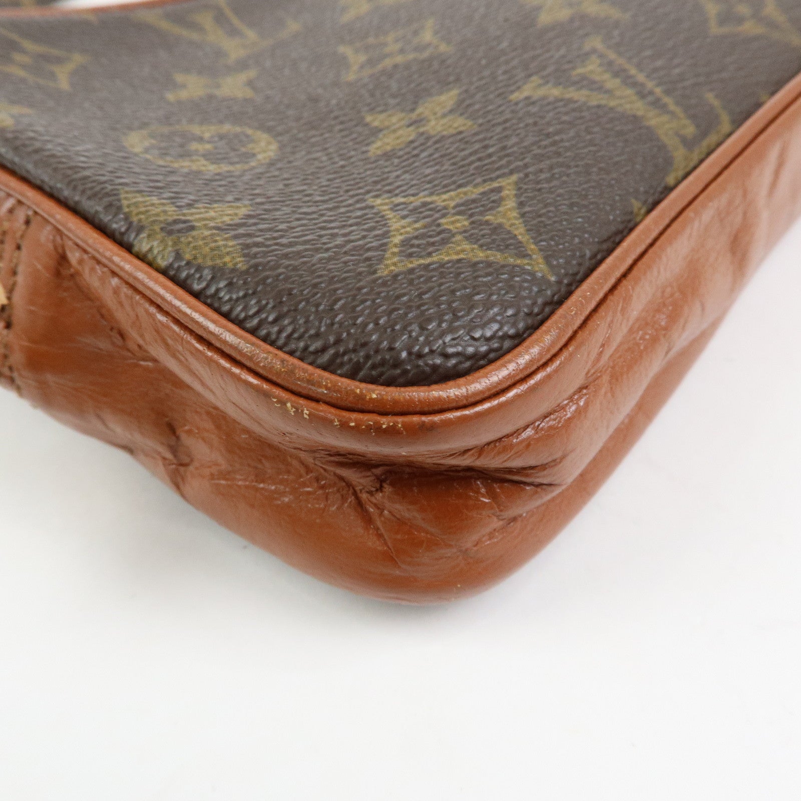 Louis Vuitton Monogram Pochette Marly Bandouliere Bag Brown M51828