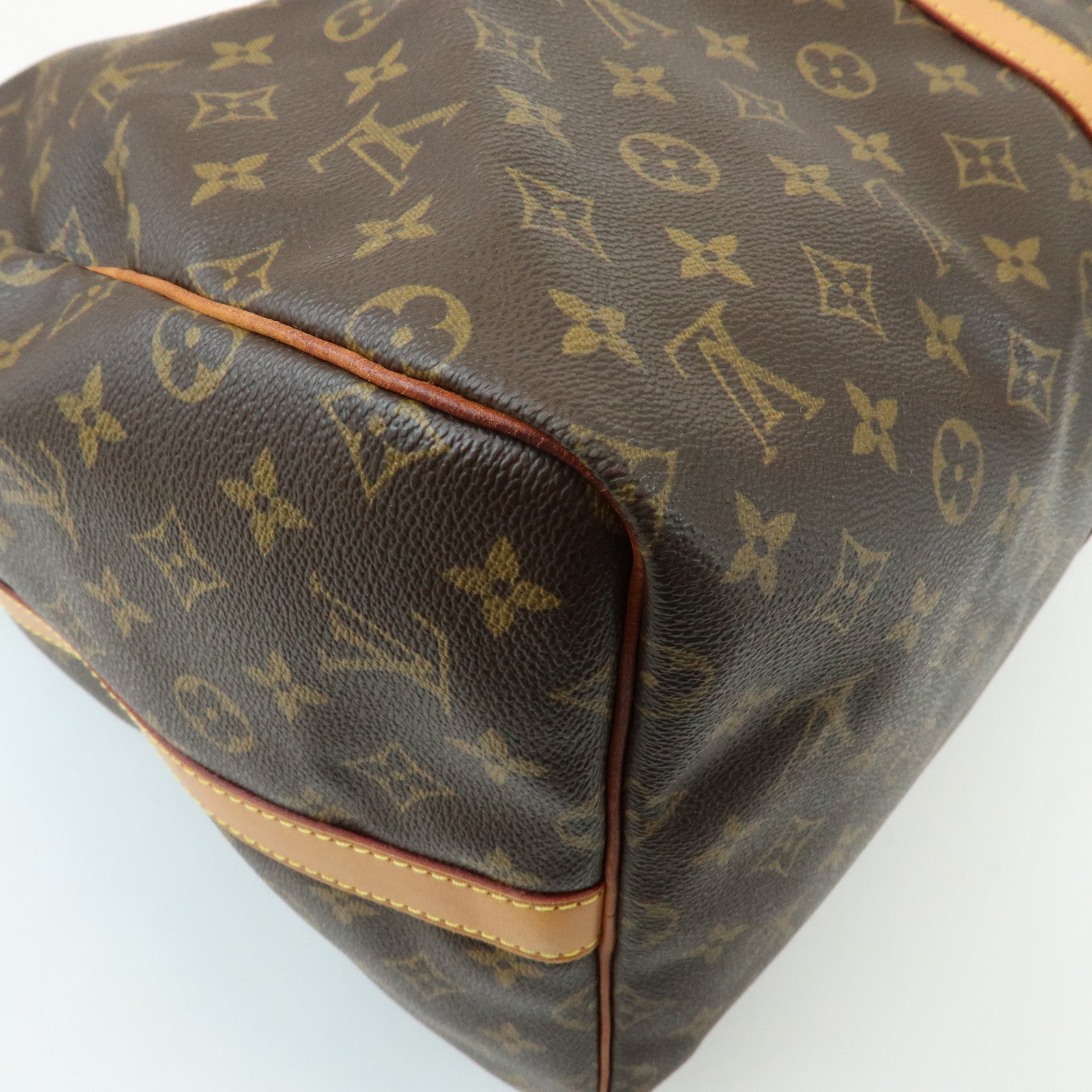 Louis Vuitton Monogram Keep All Bandouliere 55 Boston Bag M41414
