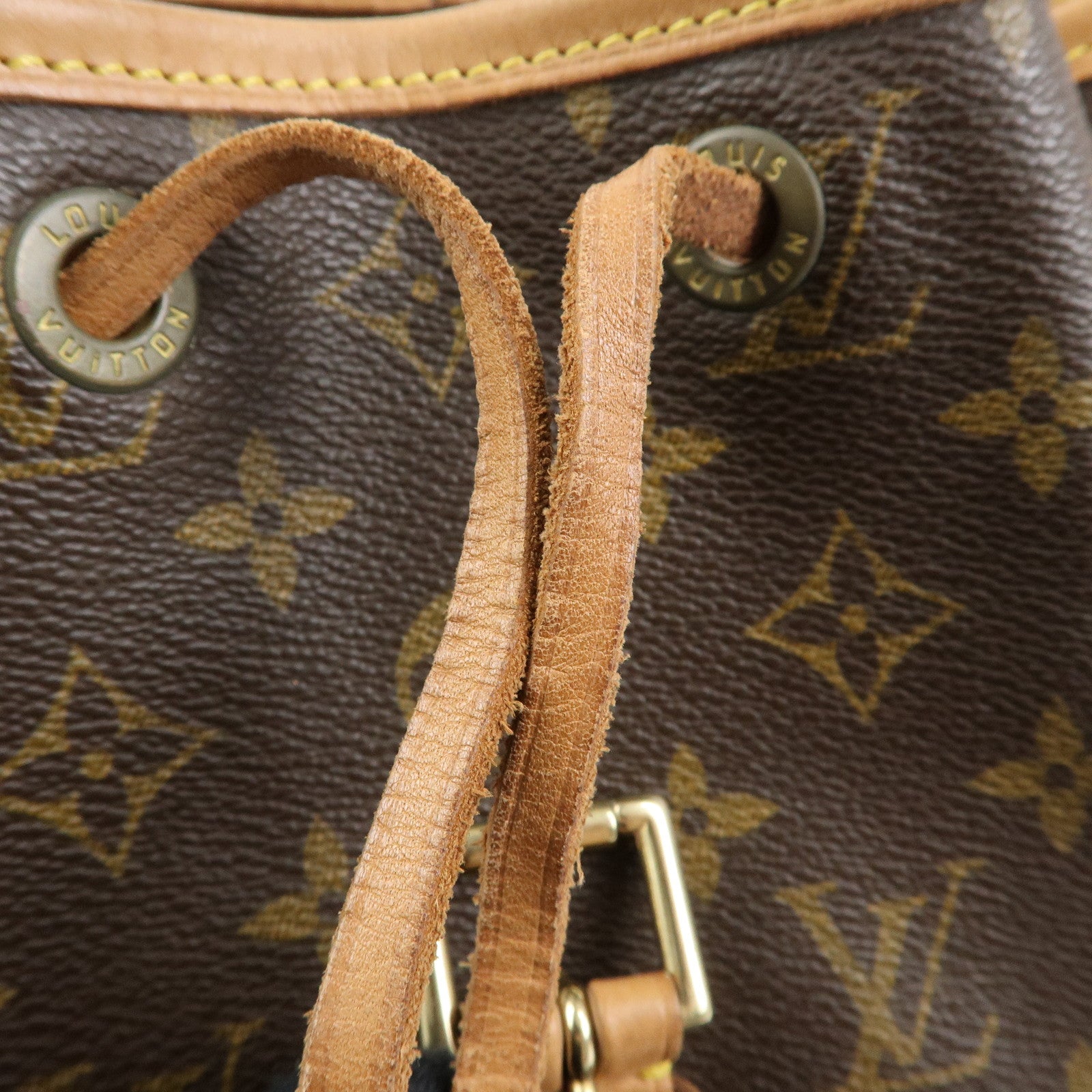 Louis Vuitton Monogram Canvas Montsouris MM Backpack Brown M51136