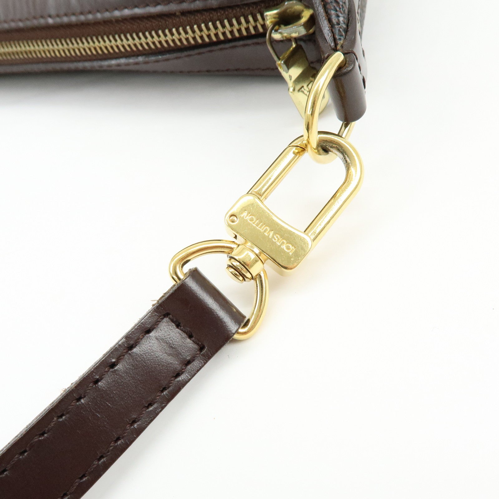 Louis Vuitton Damier Ilovo PM Shoulder Bag Damier Ebene N51996