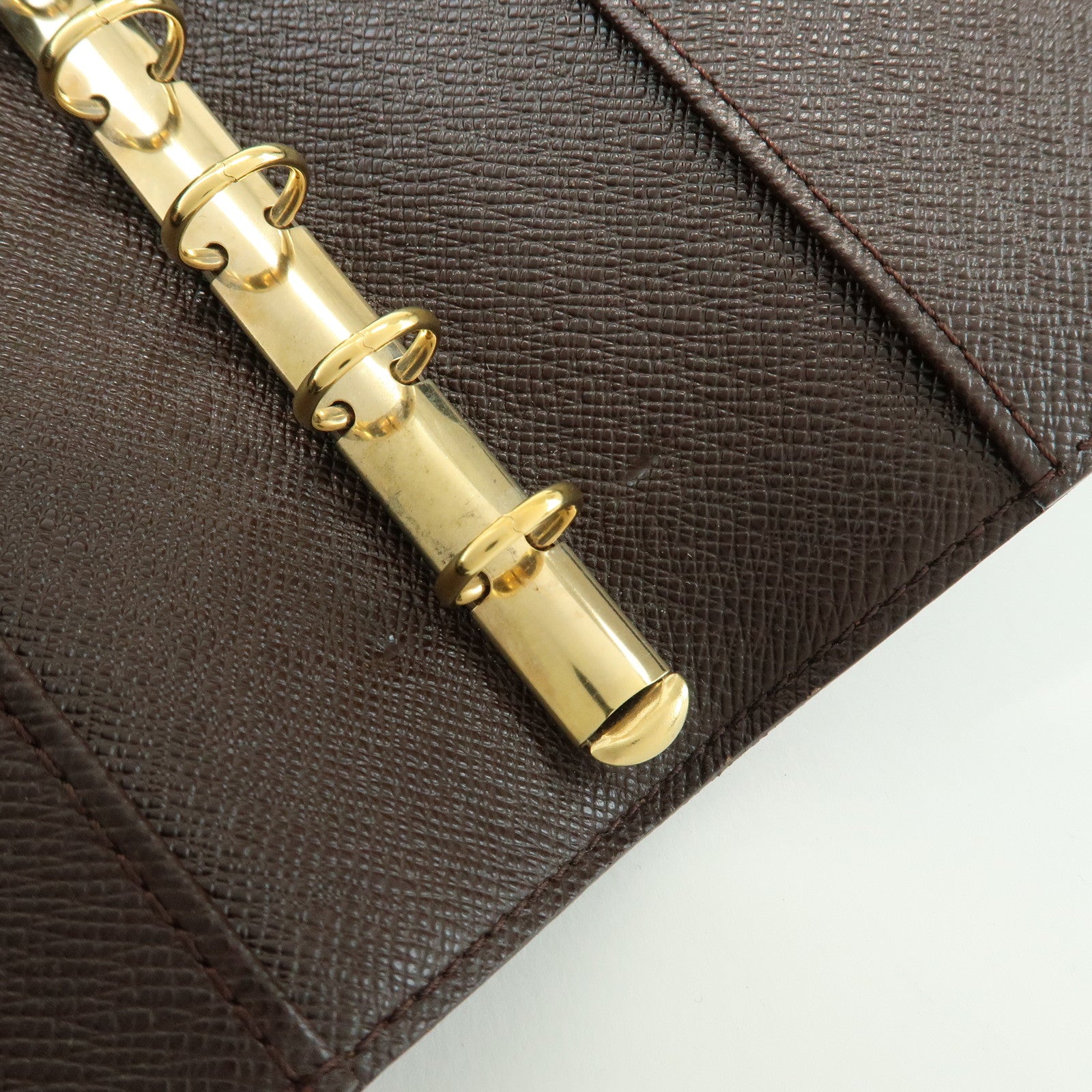 Louis Vuitton Damier Agenda PM Planner Cover Damier Ebene R20700