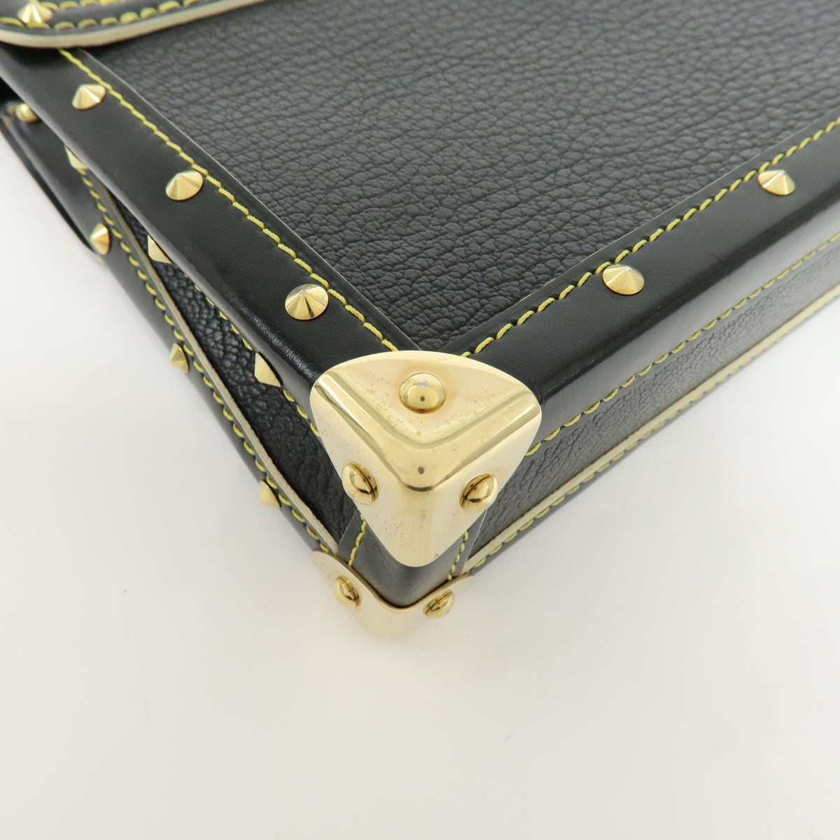 Louis Vuitton Suhari L'Aimable Leather Hand Bag Noir M92847