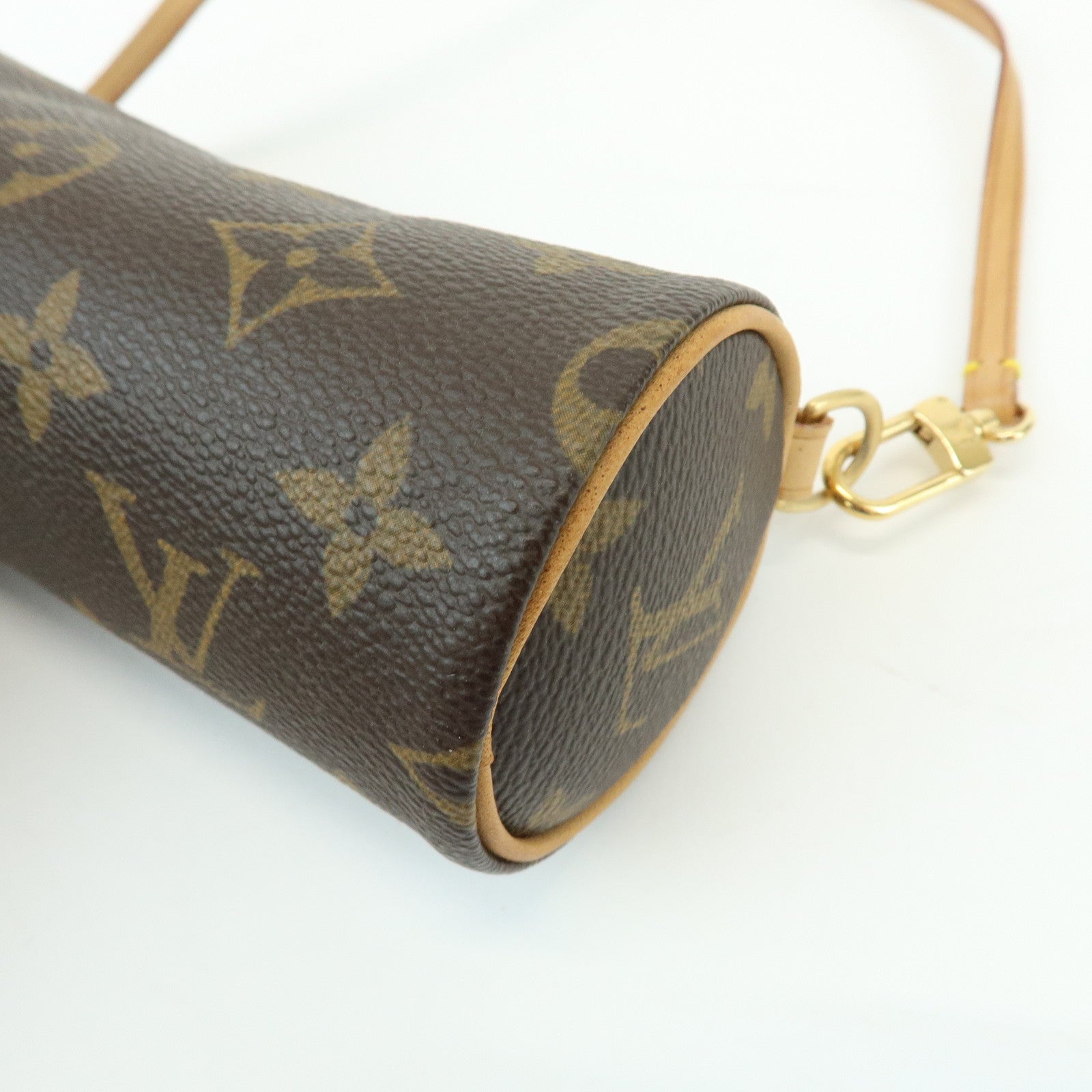 Louis Vuitton Monogram Canvas Mini Pouch for Papillon Bag Brown