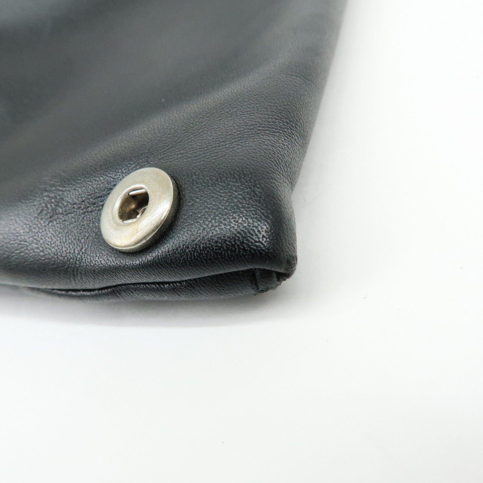 Maison Margiela MM6 Japanese Faux Leather Hand Bag Black