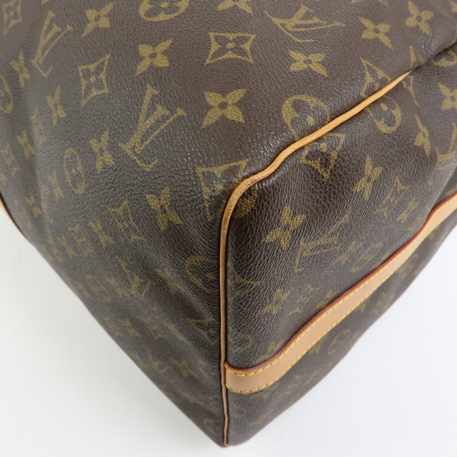 Louis Vuitton Monogram Keep All Bandouliere 55 Boston Bag M41414