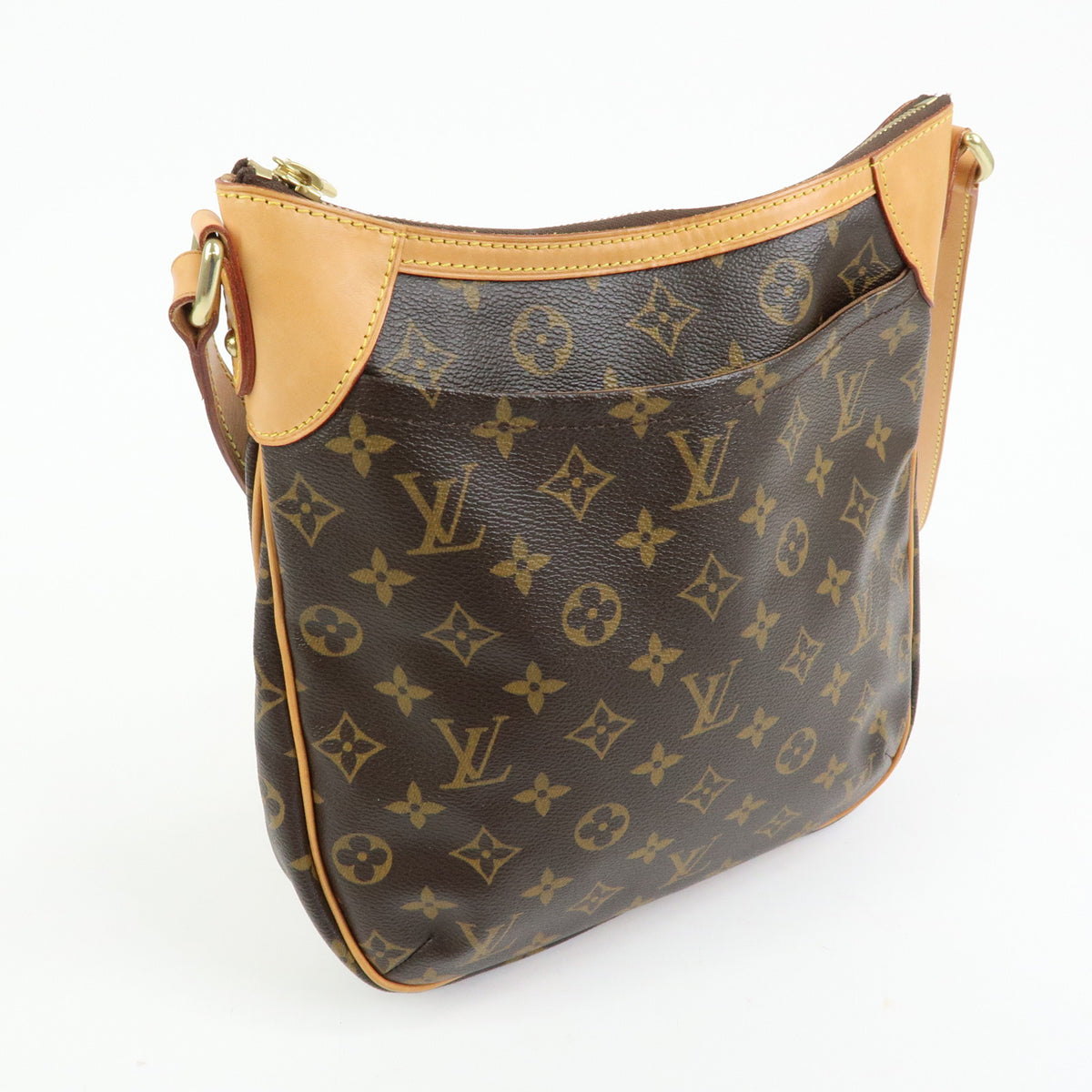 Louis Vuitton Monogram Odeon PM Shoulder Bag Brown M56390