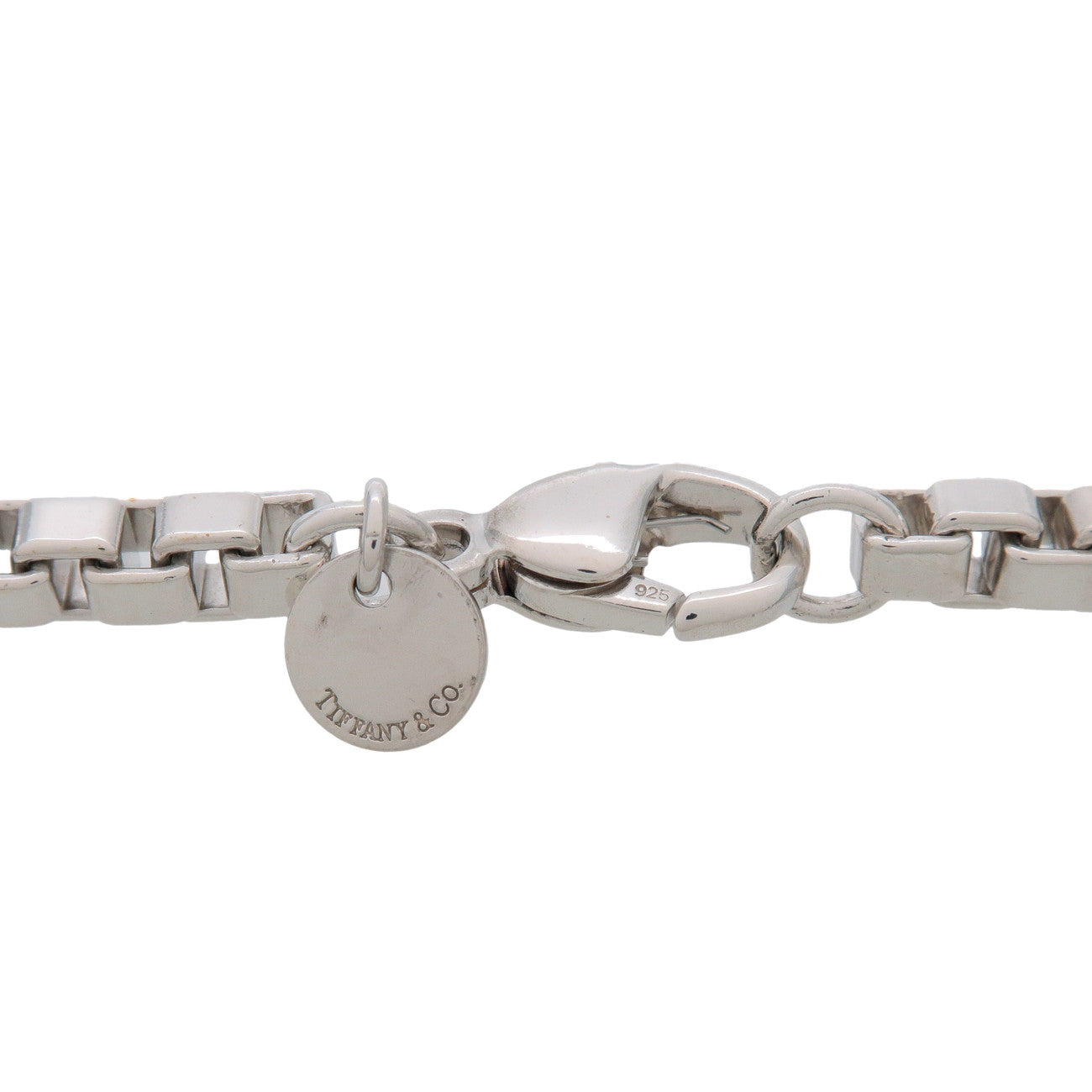 Tiffany & Co Venetian Link Necklace SV925 Silver