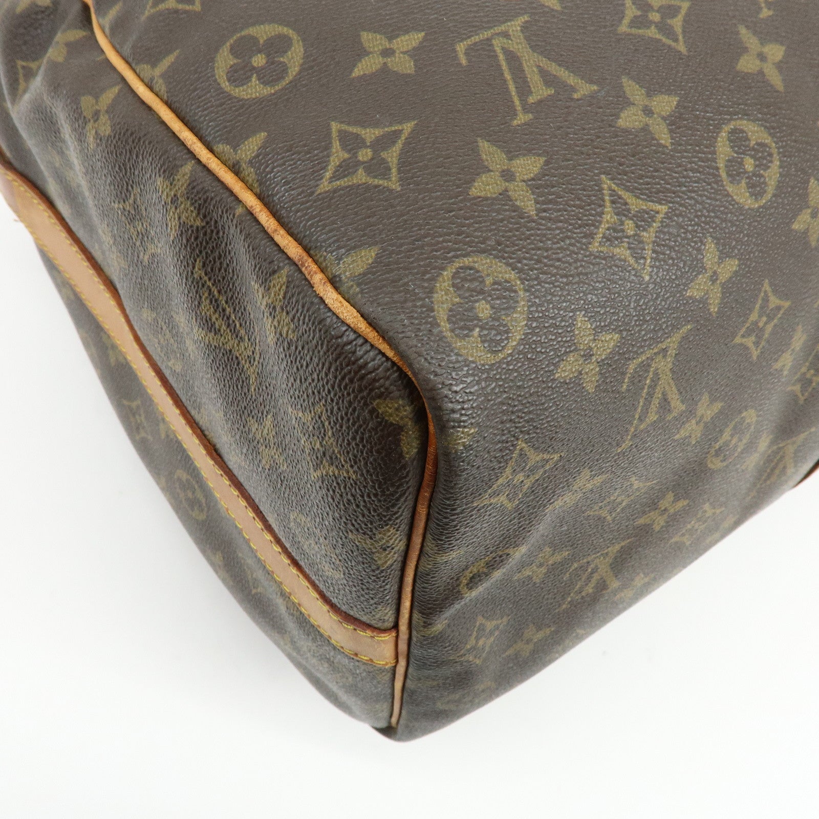 Louis Vuitton Monogram Keep All Bandouliere 50 Boston Bag Brown M41416