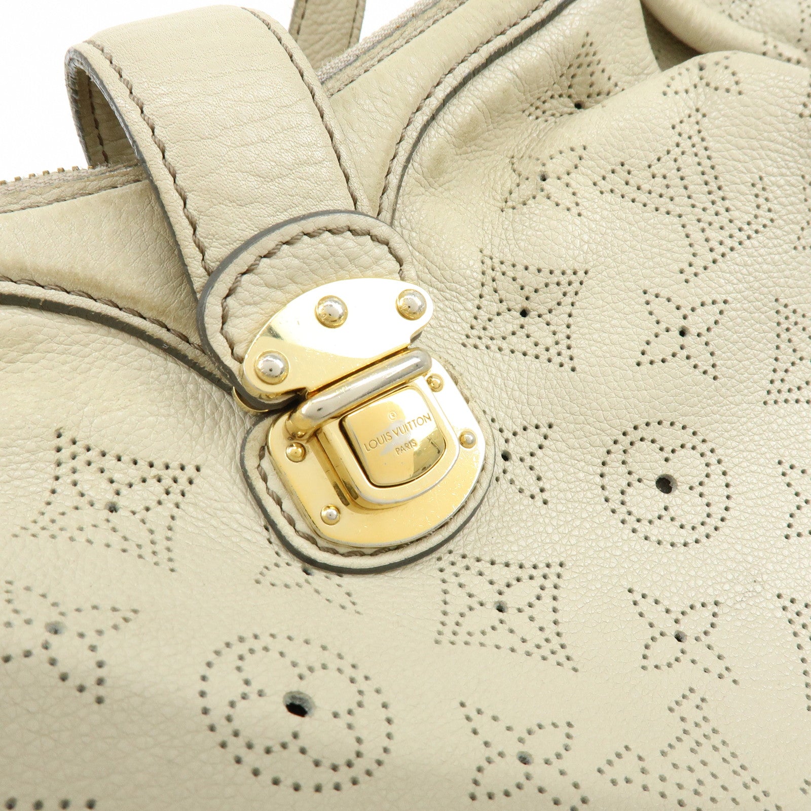 Louis Vuitton Monogram Mahina XS Shoulder Bag Gris Greige M95768