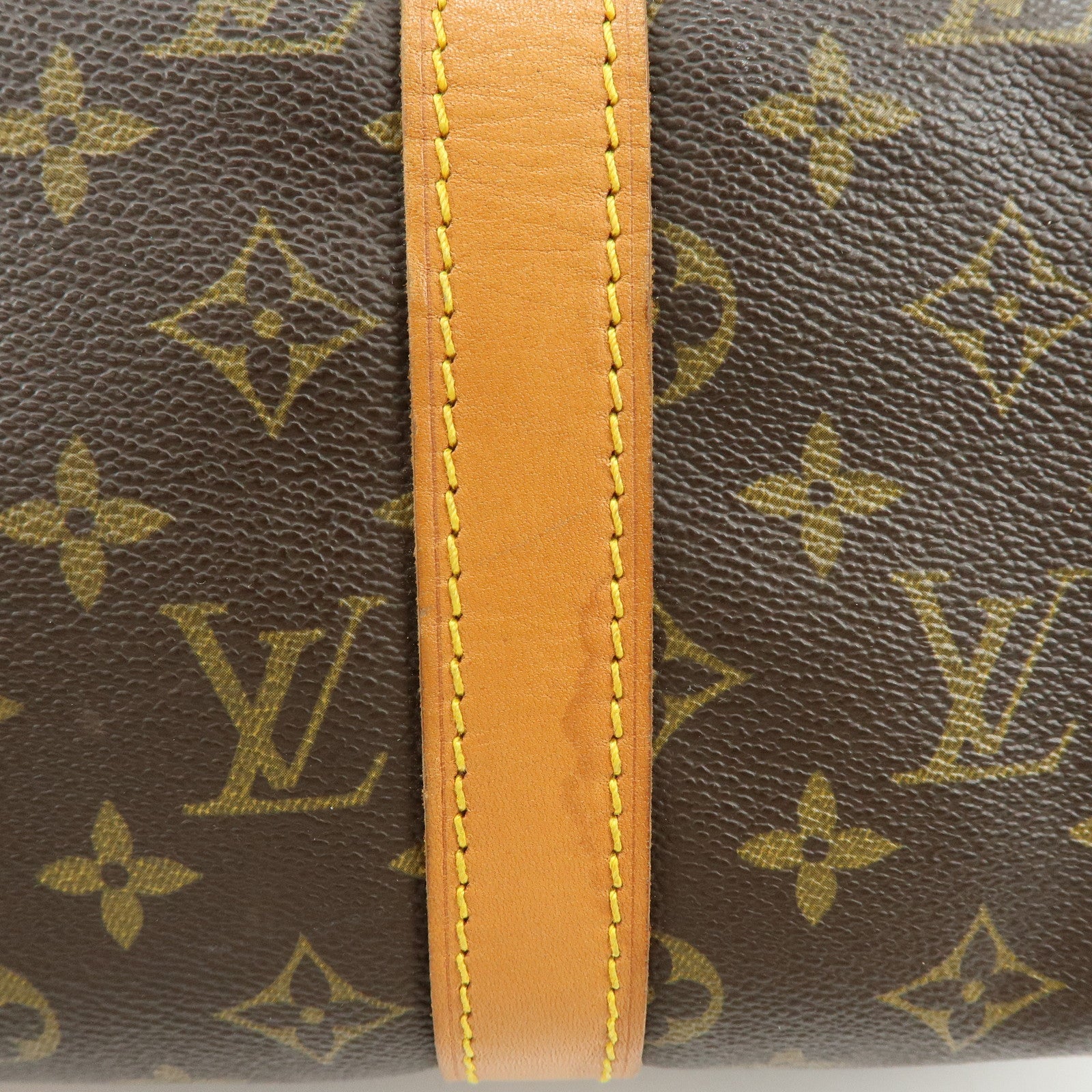 Louis Vuitton Keep All Bandouliere 50 Boston Bag Brown M41416