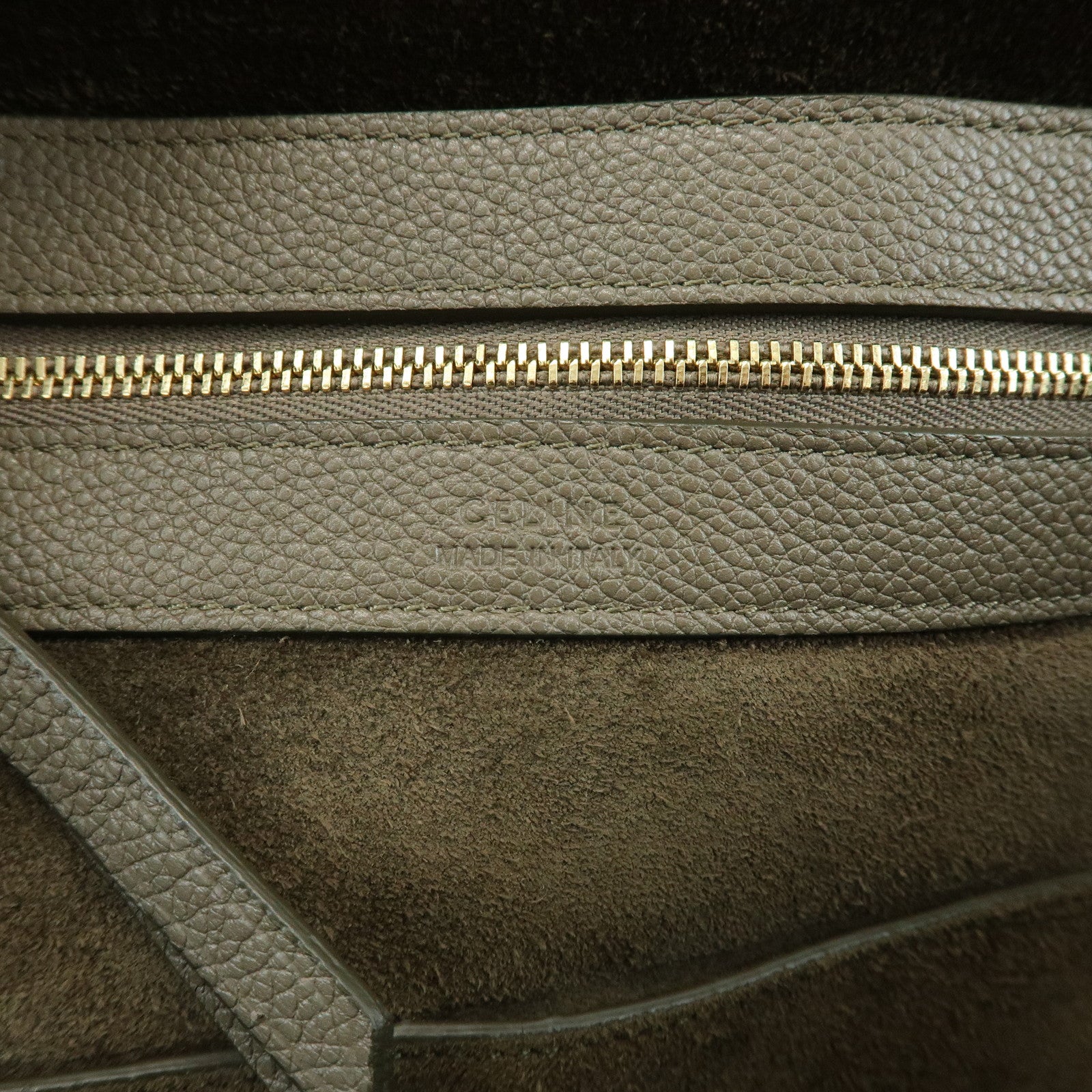 CELINE Cabas Phantom Soft Grained Calf Leather Medium Tote Bag