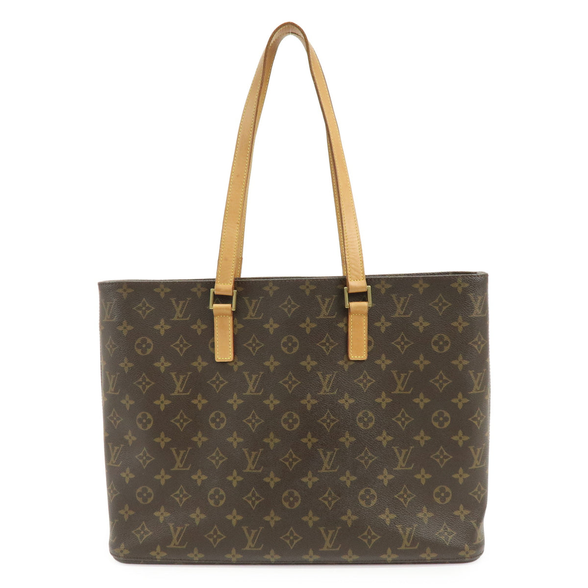 Louis Vuitton Monogram Luco Tote Bag Shoulder Bag Brown M51155
