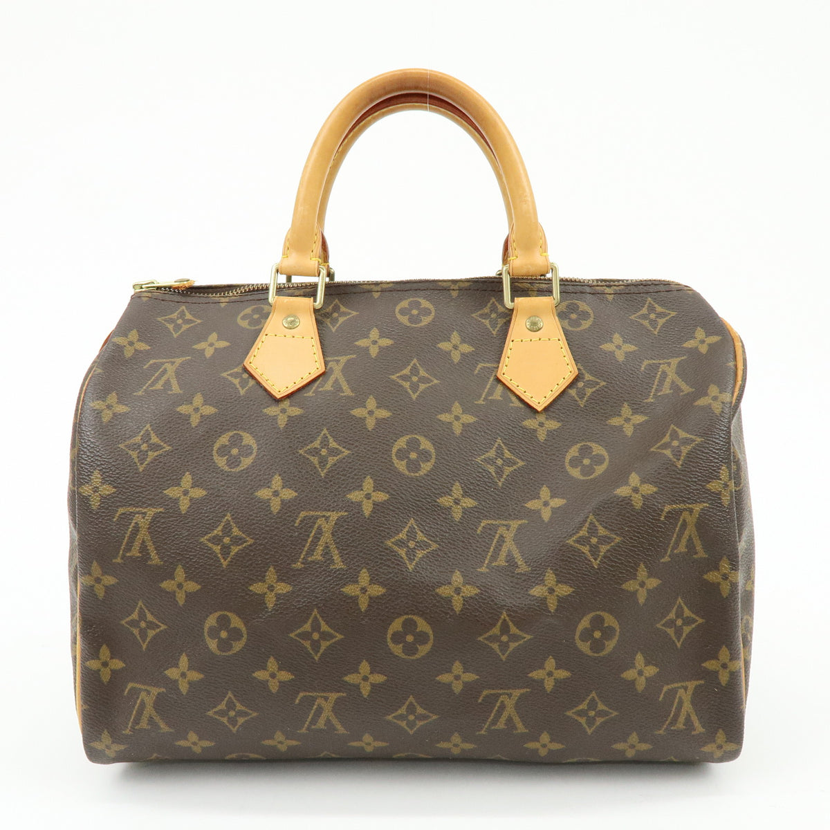 Louis Vuitton Monogram Speedy 30 Boston Bag Hand Bag Brown M41526