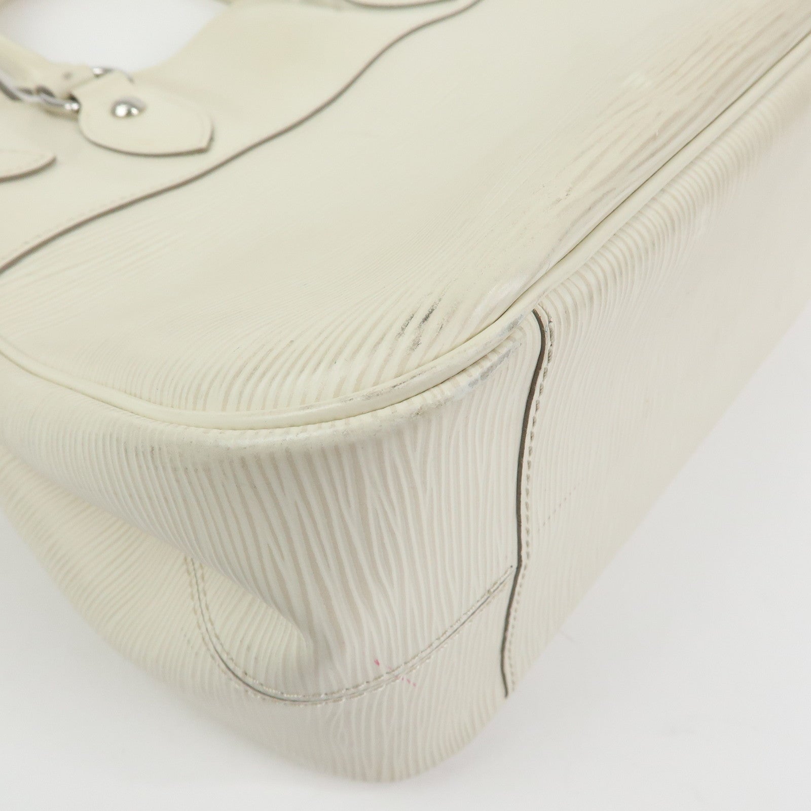 Louis Vuitton Epi Passy PM Hand Bag Tote Bag Ivoire Ivory M5926J