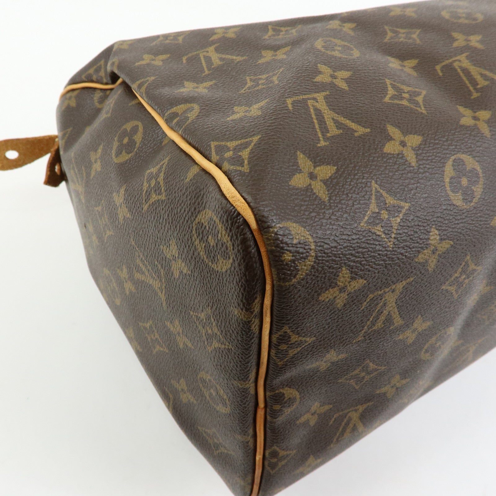 Louis Vuitton Monogram Speedy 40 Hand Bag Boston Bag Brown M41522