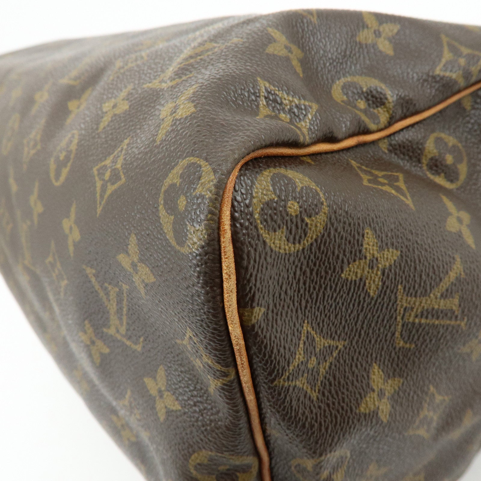 Louis Vuitton Monogram Speedy 40 Boston Bag Brown M41522