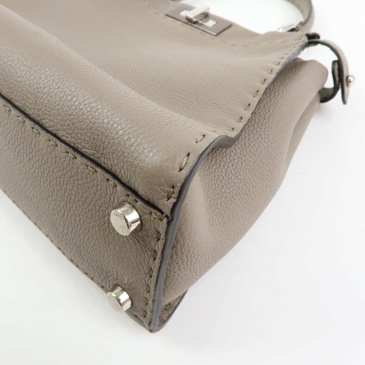 FENDI Peekaboo Medium Celleria 2Way Bag Hand Bag Shoulder Bag 8BN290