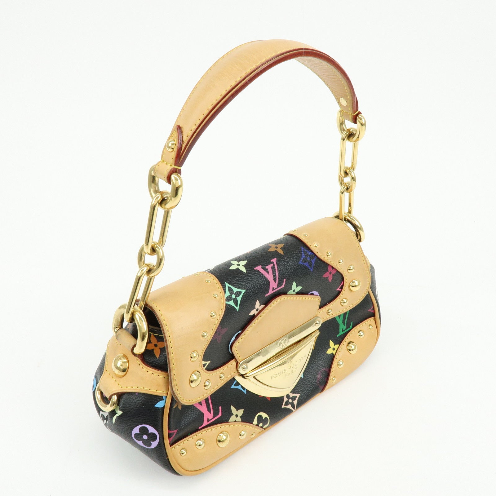 Louis Vuitton Monogram Multi Color Marilyn Hand Bag Shoulder Bag M40128