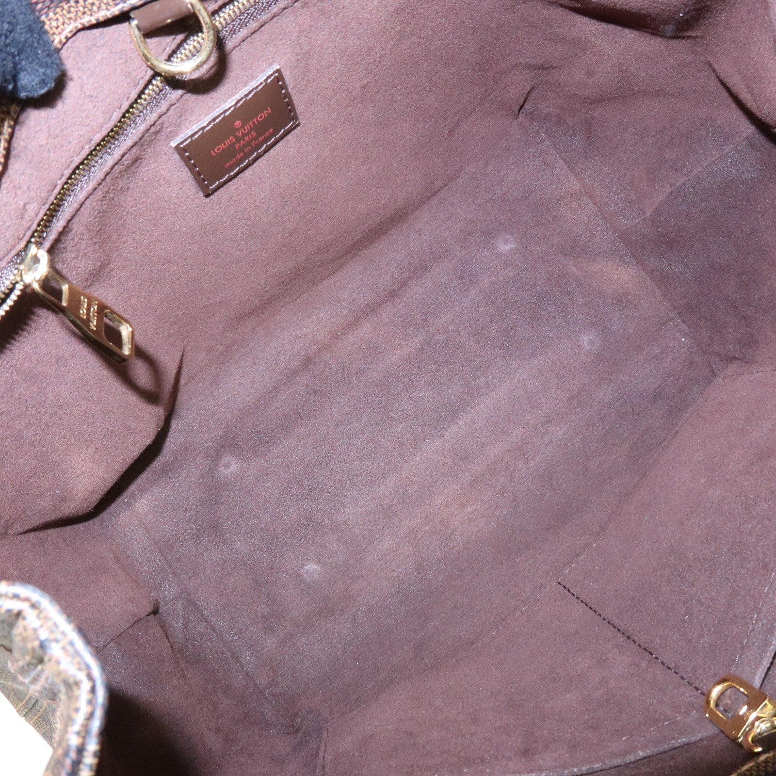 Louis Vuitton Damier Ebene Marylebone PM Shoulder Bag Brown N41215