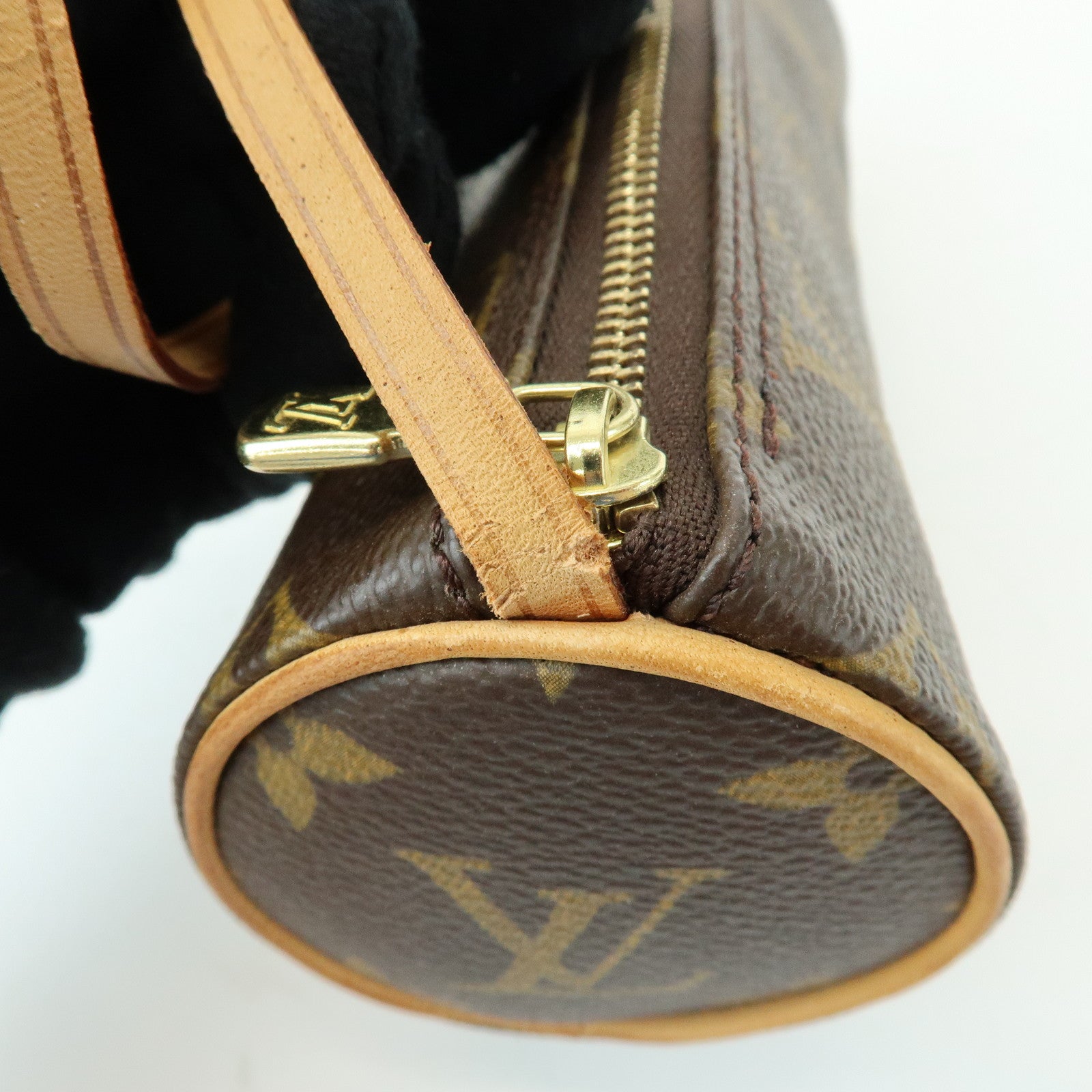 Louis Vuitton Monogram Canvas Mini Pouch for Papillon Bag Brown