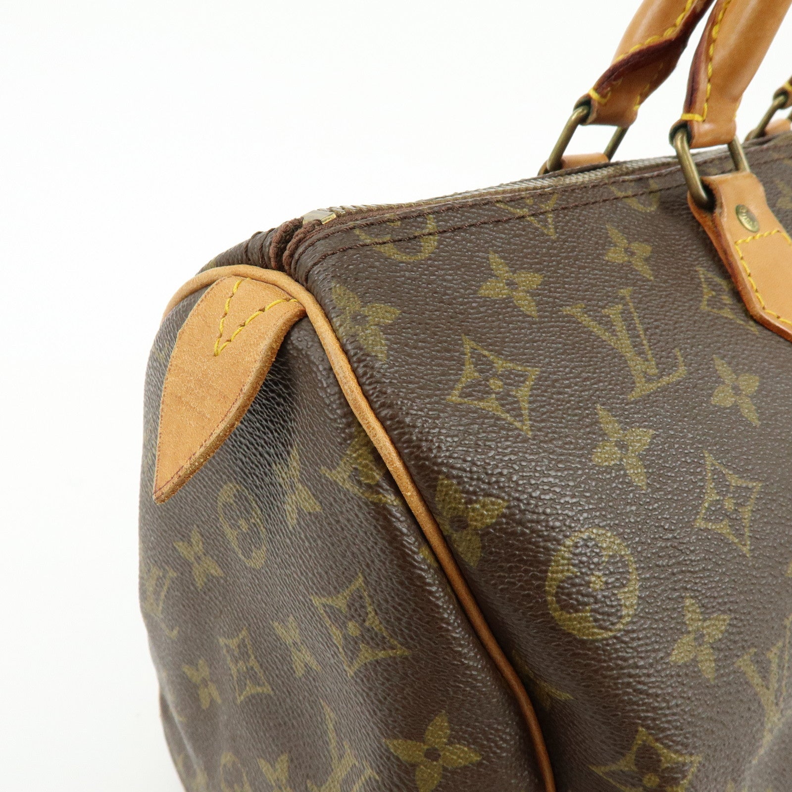 Louis Vuitton Monogram Speedy 35 Canvas Boston Bag Hand Bag M41524