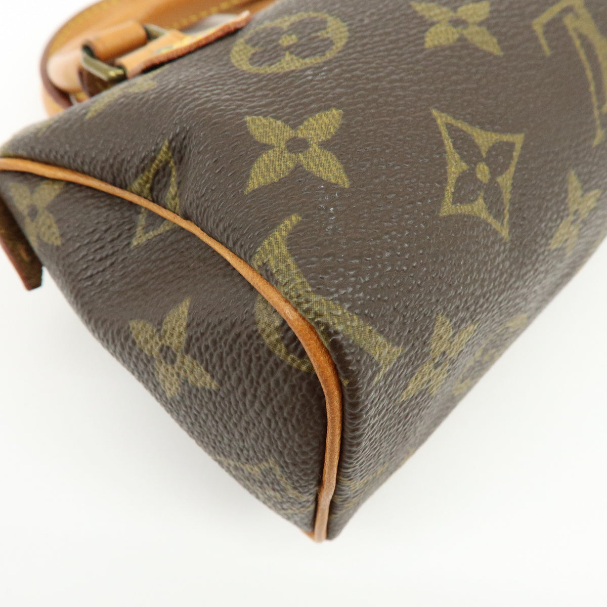 Louis Vuitton Monogram Mini Speedy Hand Bag and Strap M41534 J52312 Lot