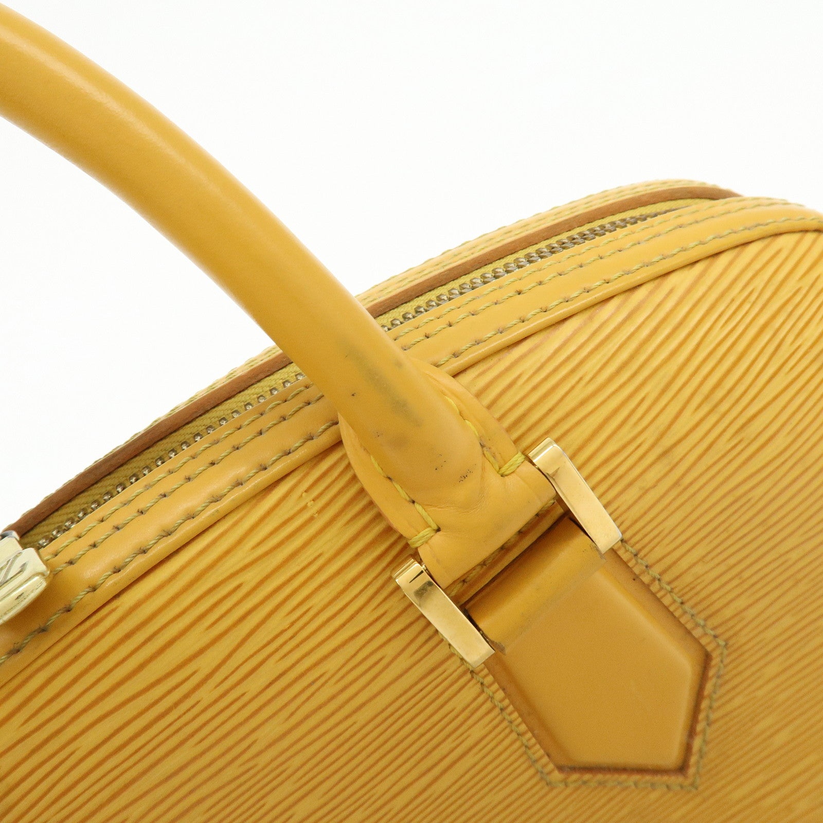 Louis Vuitton Epi Jasmine Hand Boston Bag Tassilli Yellow M52089