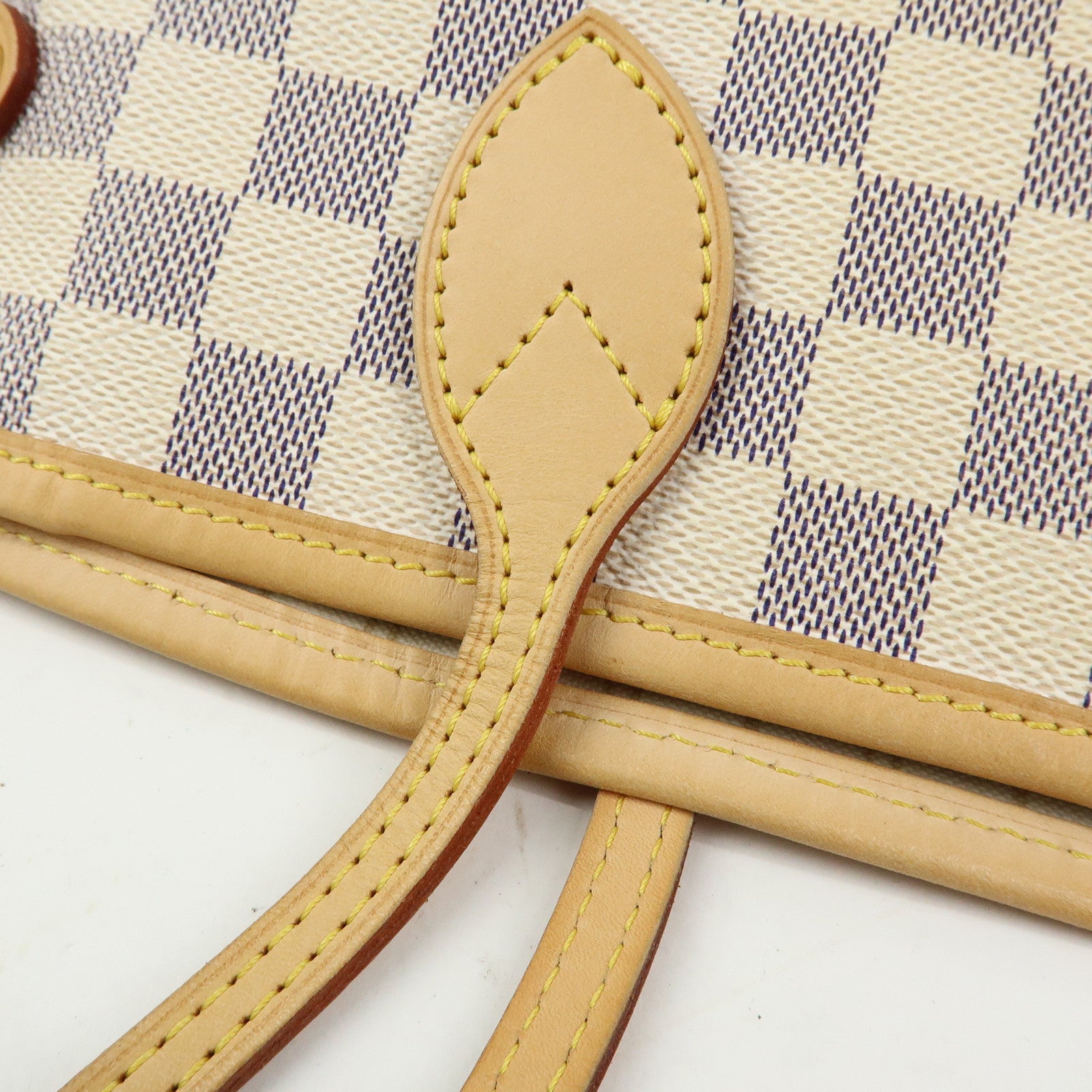 Louis Vuitton Damier Azur Neverfull MM Tote Bag Shoulder Bag N41361