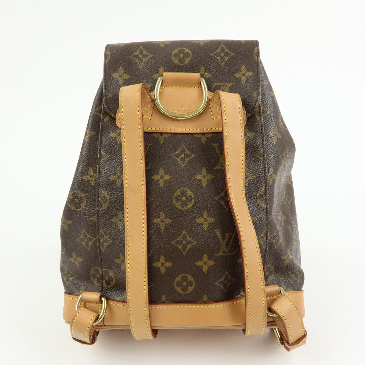 Louis Vuitton Monogram Montsouris MM Backpack Rucksack Brown M51136