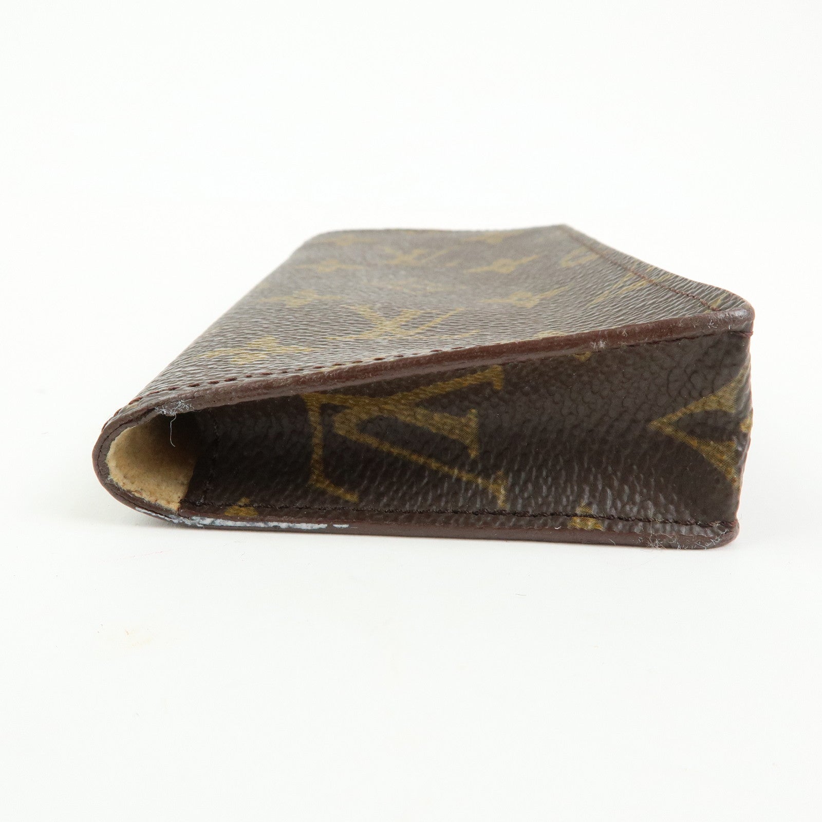Louis Vuitton Monogram Set of 2 Glasses Case Brown M62962 M62970