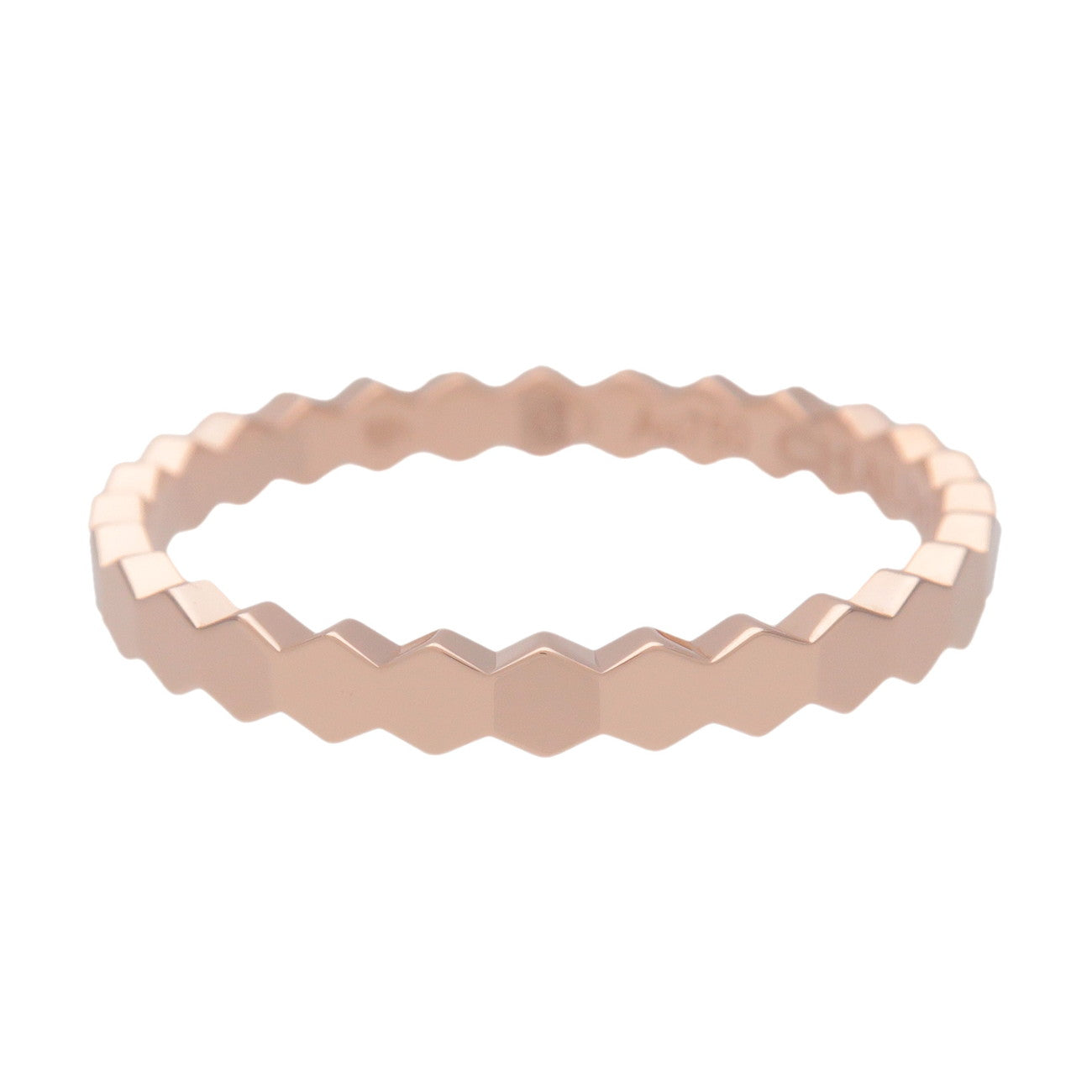 CHAUMET Bee My Love Honeycomb Ring K18 750PG Rose Gold #53 081931