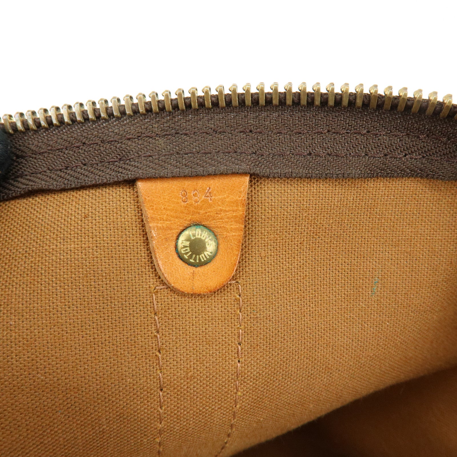 Louis Vuitton Keep All Bandouliere 50 Boston Bag Brown M41416