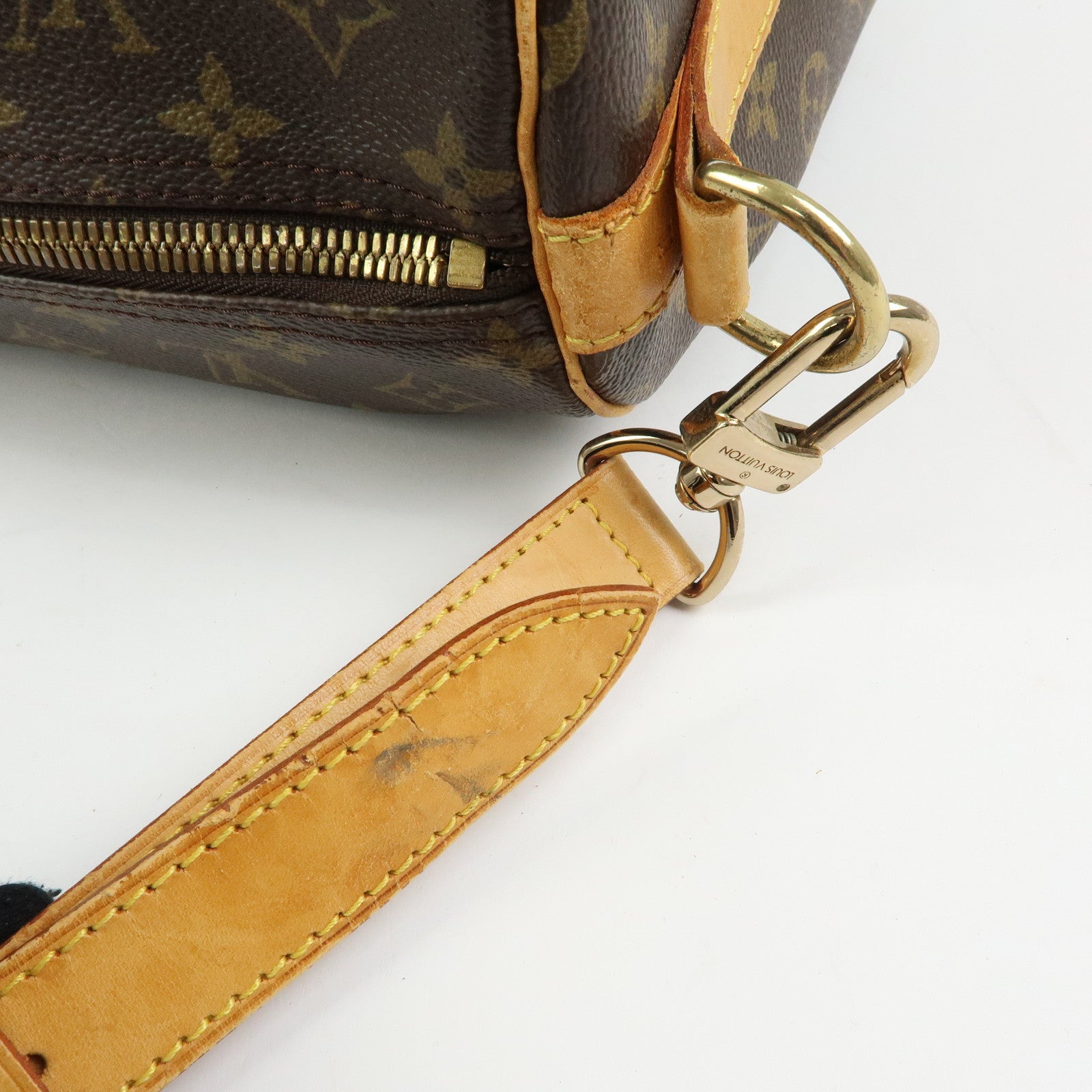 Louis Vuitton Monogram Keep All Bandouliere 60 Bag Brown M41412